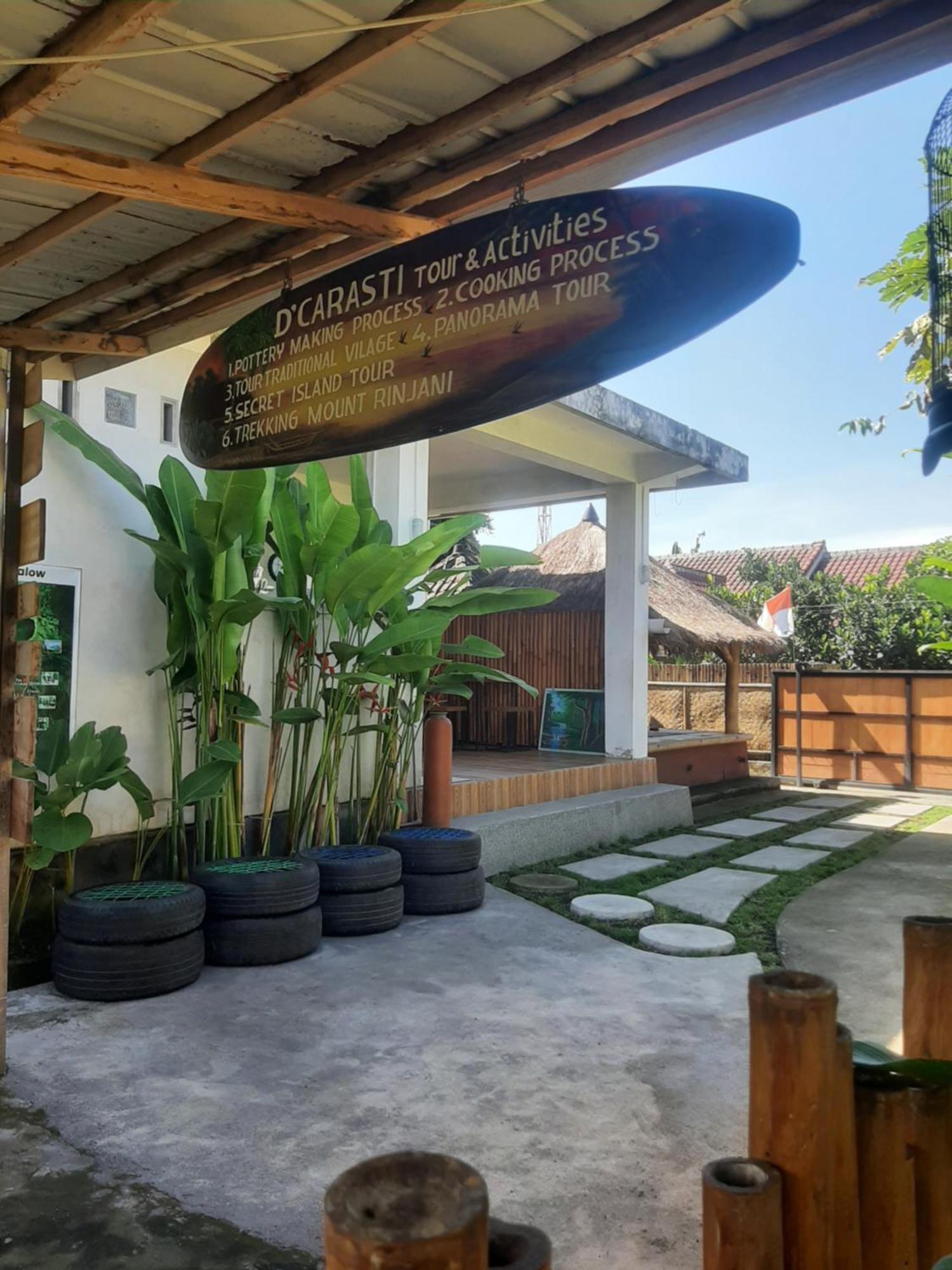 D' Carasti Bungalow Masbagik Exterior foto